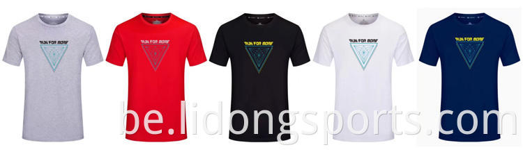 Новае прыбыццё сублімацыі Tshirt раўніне футболкі для друку бавоўны футболкі арганічных футболак з высокім якасцю